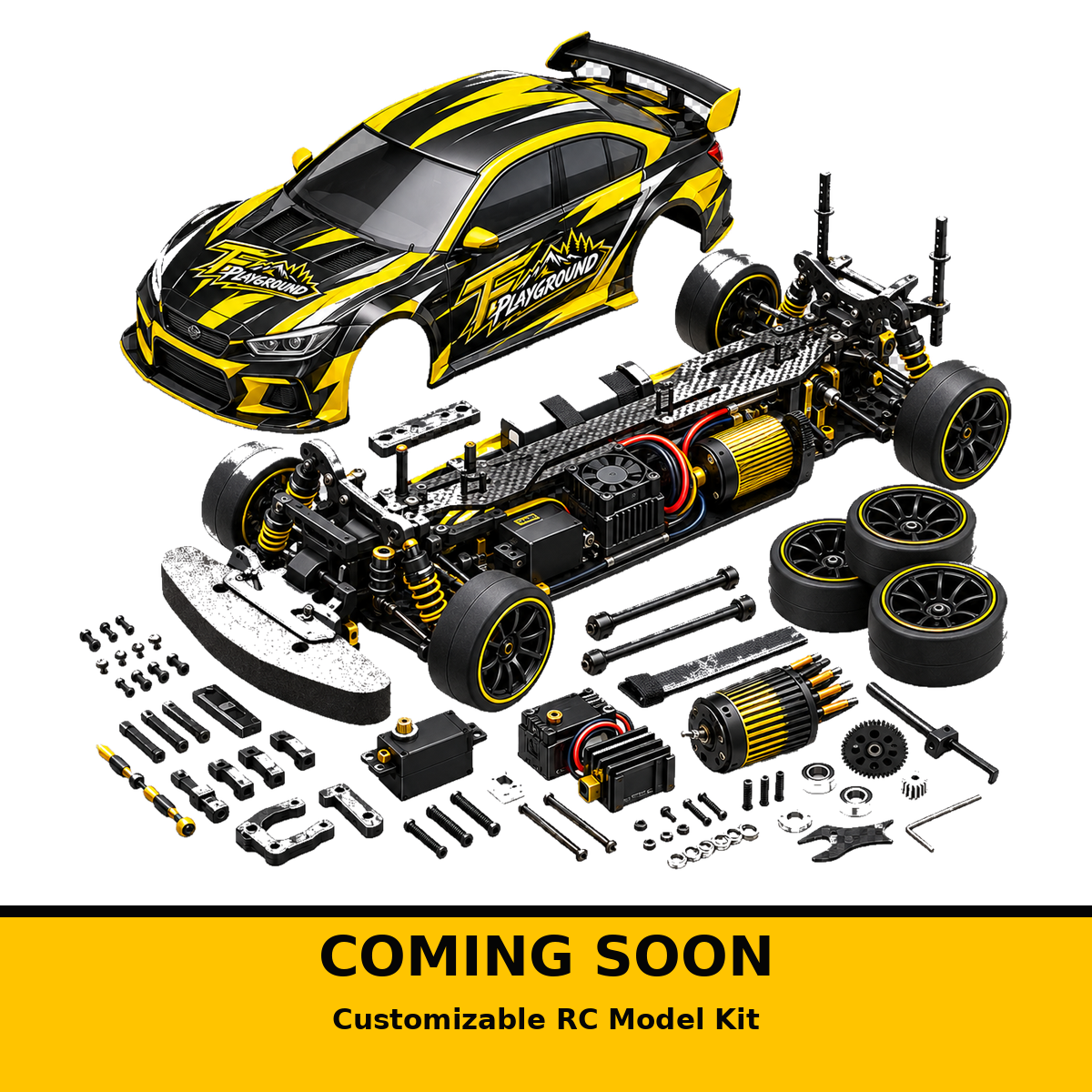 Customizable RC Model Kit