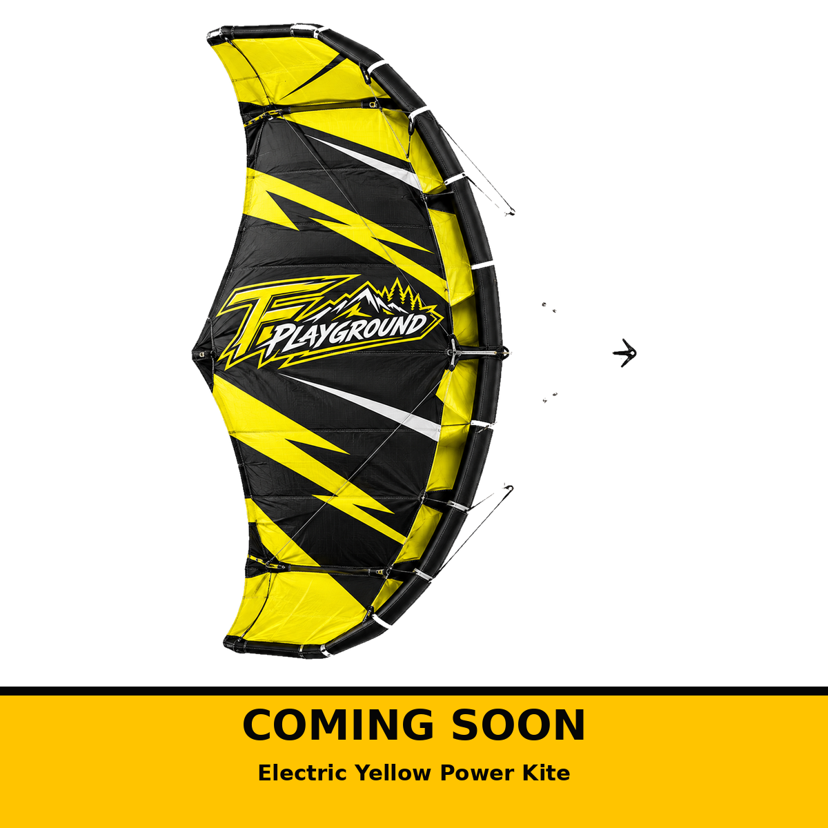 Electric Yellow Power Kite