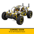 RC Car with Transparent Chassis